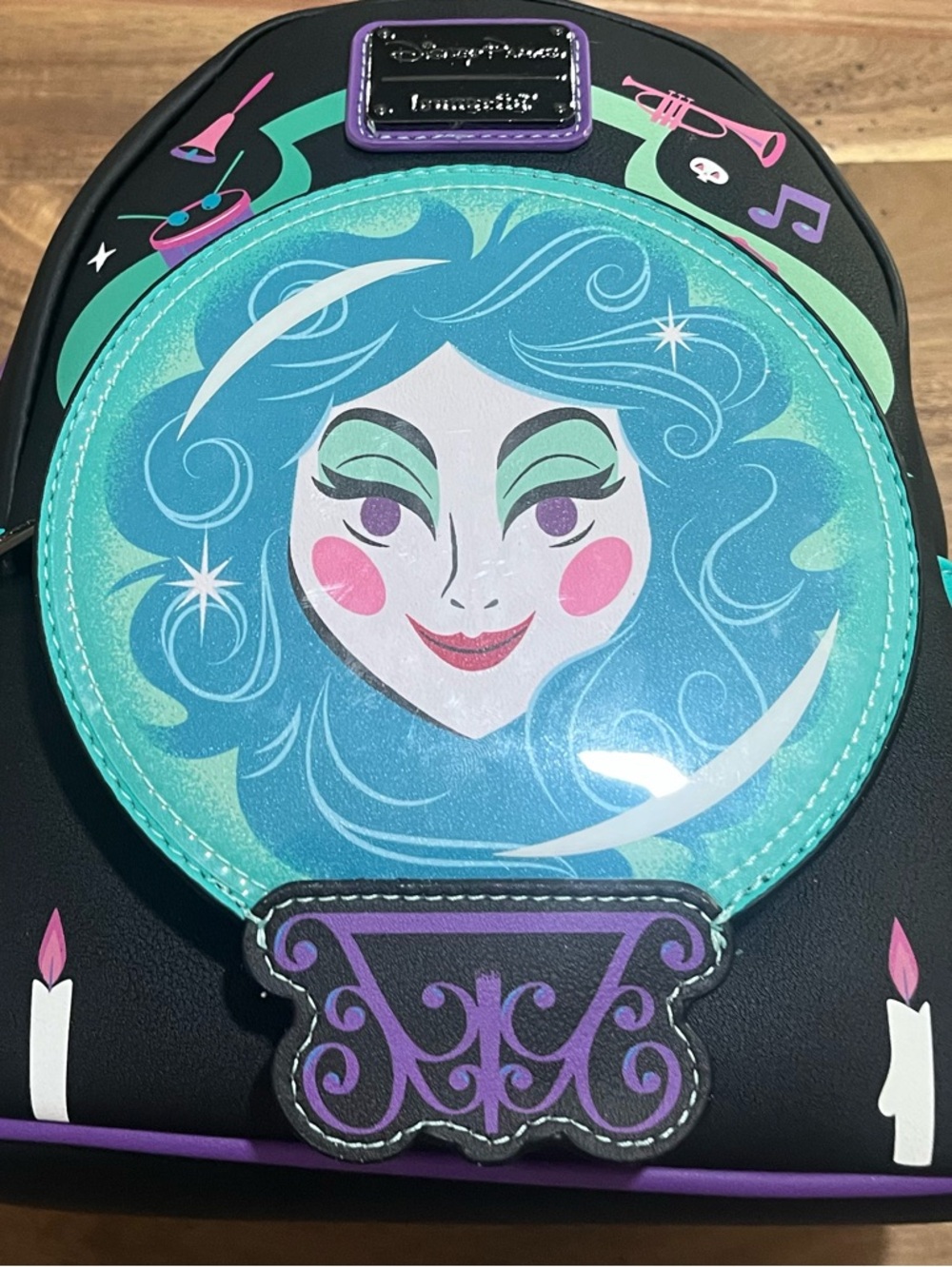 Loungefly Disney Parks Madame Leota Mini Backpack – The Haunted Mansion NWT - Picture 2 of 13